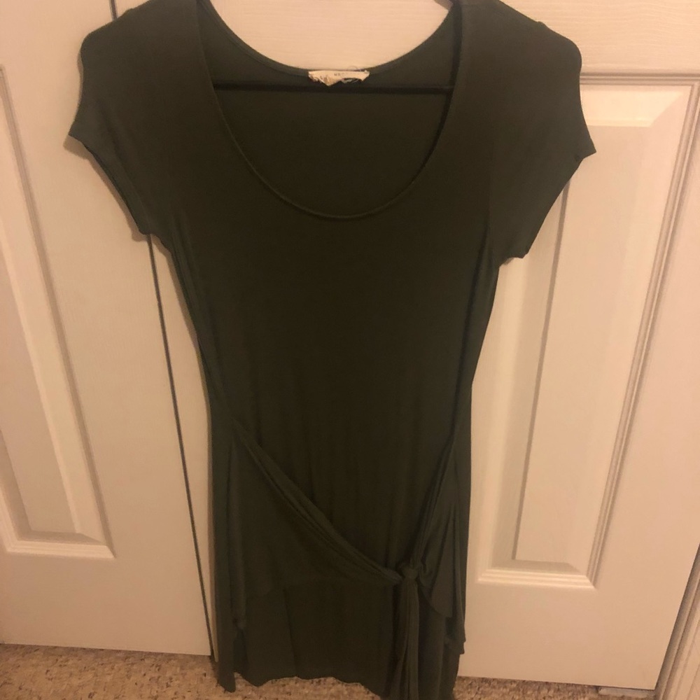 Olive Slick Dress
